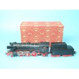 Märklin HO gauge, DA800 2-6-2 locomotive and tender 23014, (boxed).