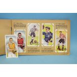 Chix Bubble Gum 'Famous Footballers', Series 1, 48/48, with extra card no.1, Jimmy Logie, error,