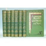 Pratt (Anne), Flowering Plants, Grasses, Sedges and Ferns of Great Britain, 6 vols, col plts, dec cl