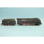 Märklin HO gauge, SK800 3-rail 4-6-4 Streamlined locomotive and tender, (no box), (play-worn).