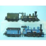 Märklin HO gauge, 37977 0-6-0 locomotive and tender K Bay Sts no. B VI, (no box) and another,