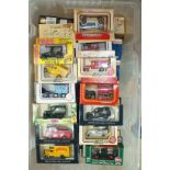 Seventy-seven boxed Lledo diecasts.