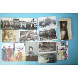 Sixty-five postcards, mainly topographical, including a series of RPs of the Royal Arsenal, Woolwich