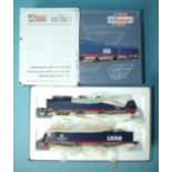 ROCO HO gauge, 63751 twin-unit locomotive IORE 101-102 of the LKAB, boxed.