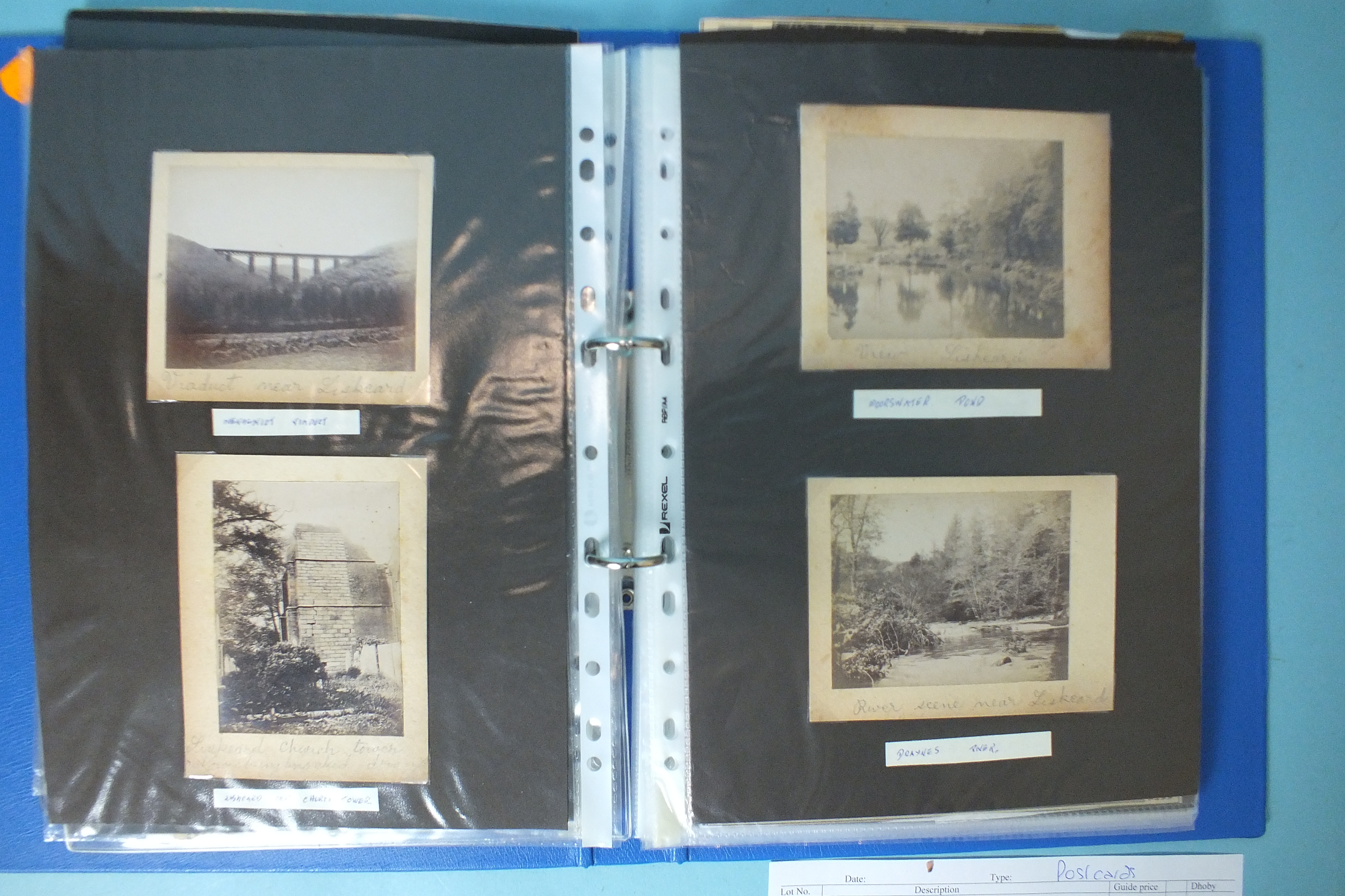 An album of approximately 400 postcards and photographs of Liskeard, including RPs and some - Image 3 of 4