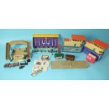 Dinky Toys, Set No.15 Railway Signals, boxed, 26 cast lead figures - passengers, station staff, etc,