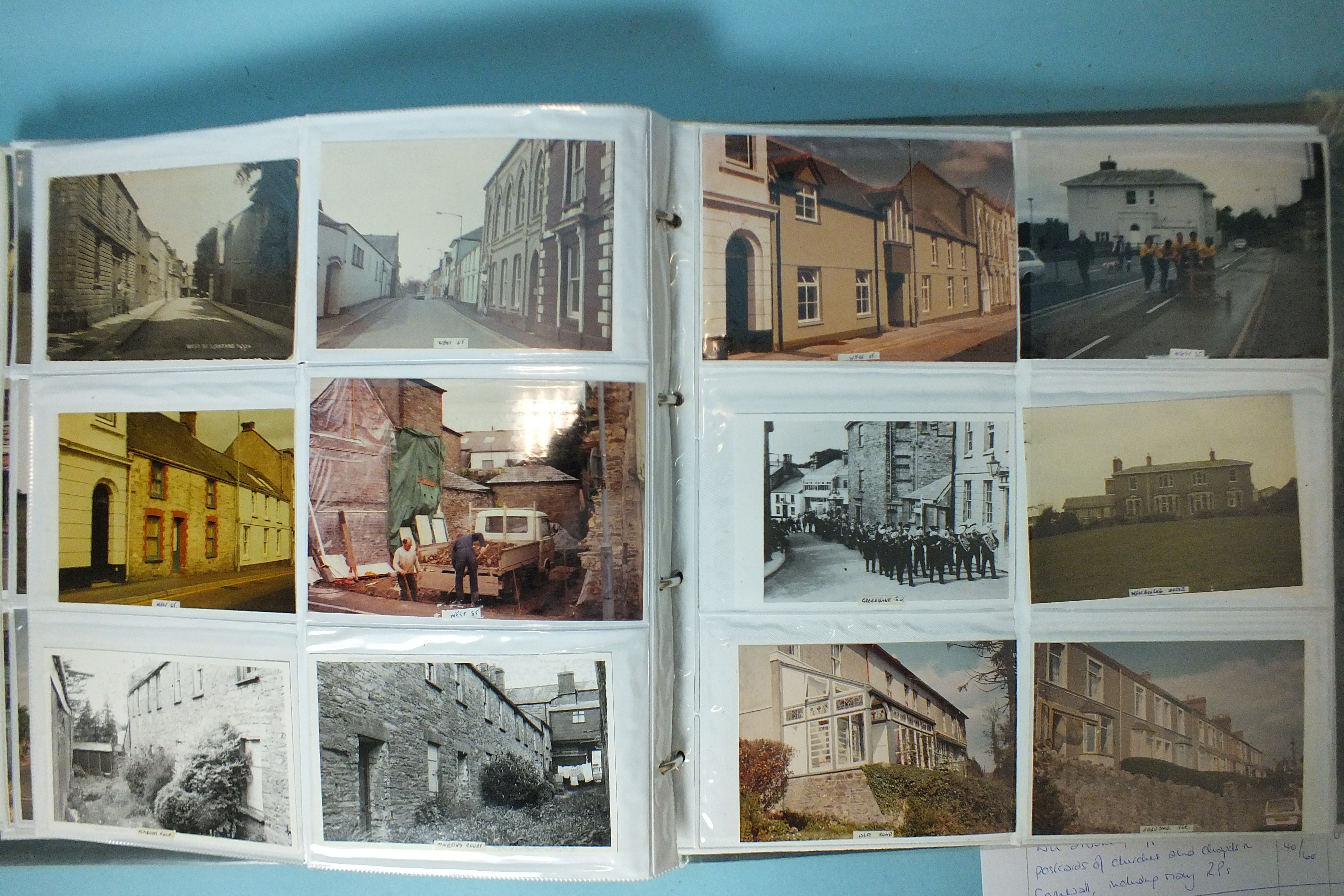 An album of approximately 400 postcards and photographs of Liskeard, including RPs and some - Image 2 of 4