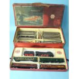 Märklin, a rare 1949 HO train set SK851/4, comprising: 4-6-4 Streamline Locomotive SK800,