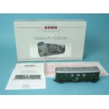 Bemo Exclusive Metal Collection HOm gauge, 1297 100 RhB BFm 2/2 no.150 Petrol Rail Car, (boxed).