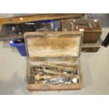 Various woodworking and other tools.
