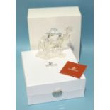 A Swarovski Crystal Camel, boxed.