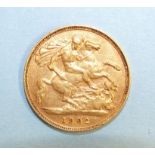 A 1902 half-sovereign.