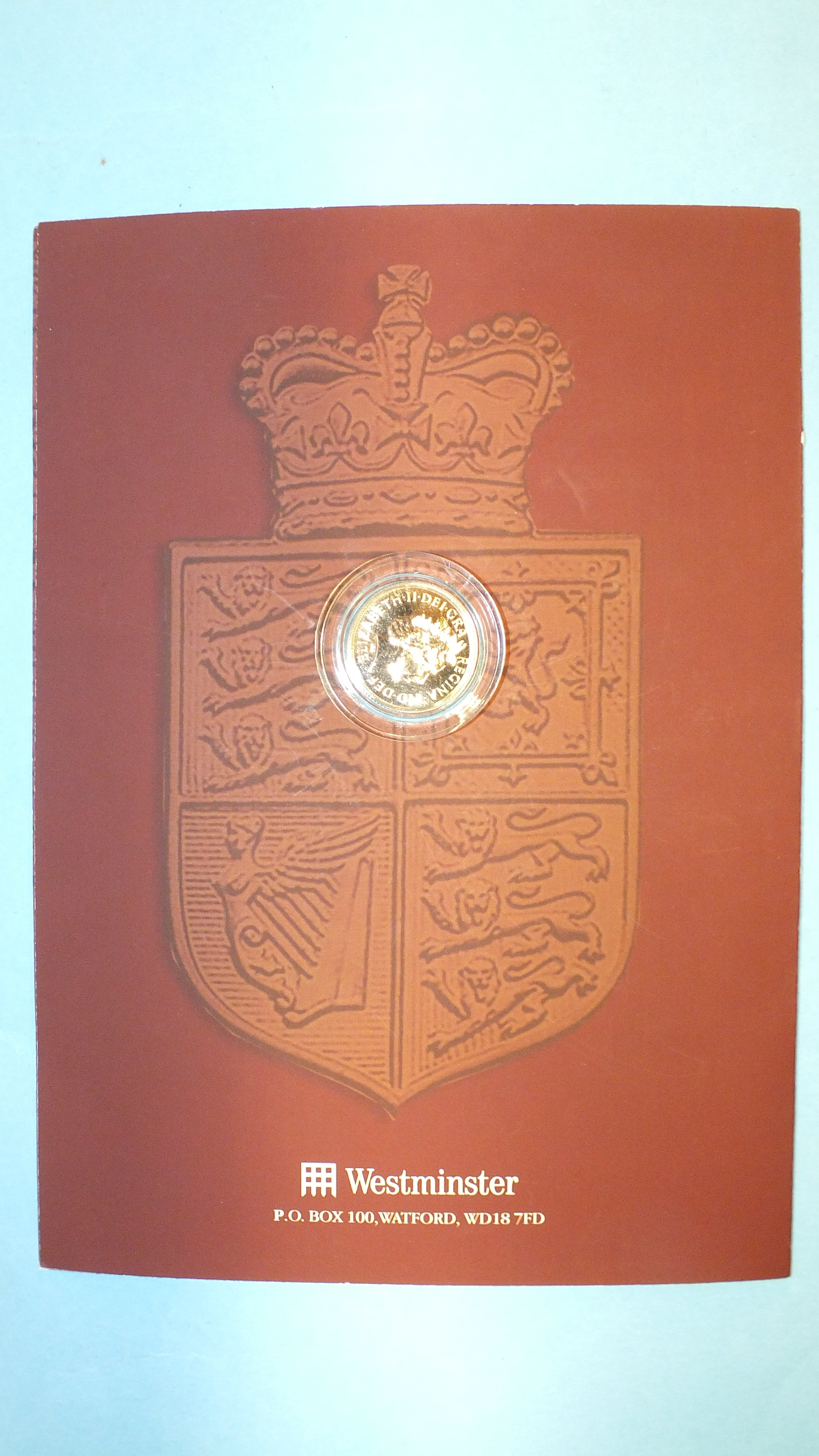 A 2002 Golden Jubilee sovereign in capsule and presentation card. - Image 2 of 2