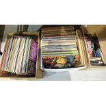 A collection of LP and 45rpm records, mainly easy listening, etc.