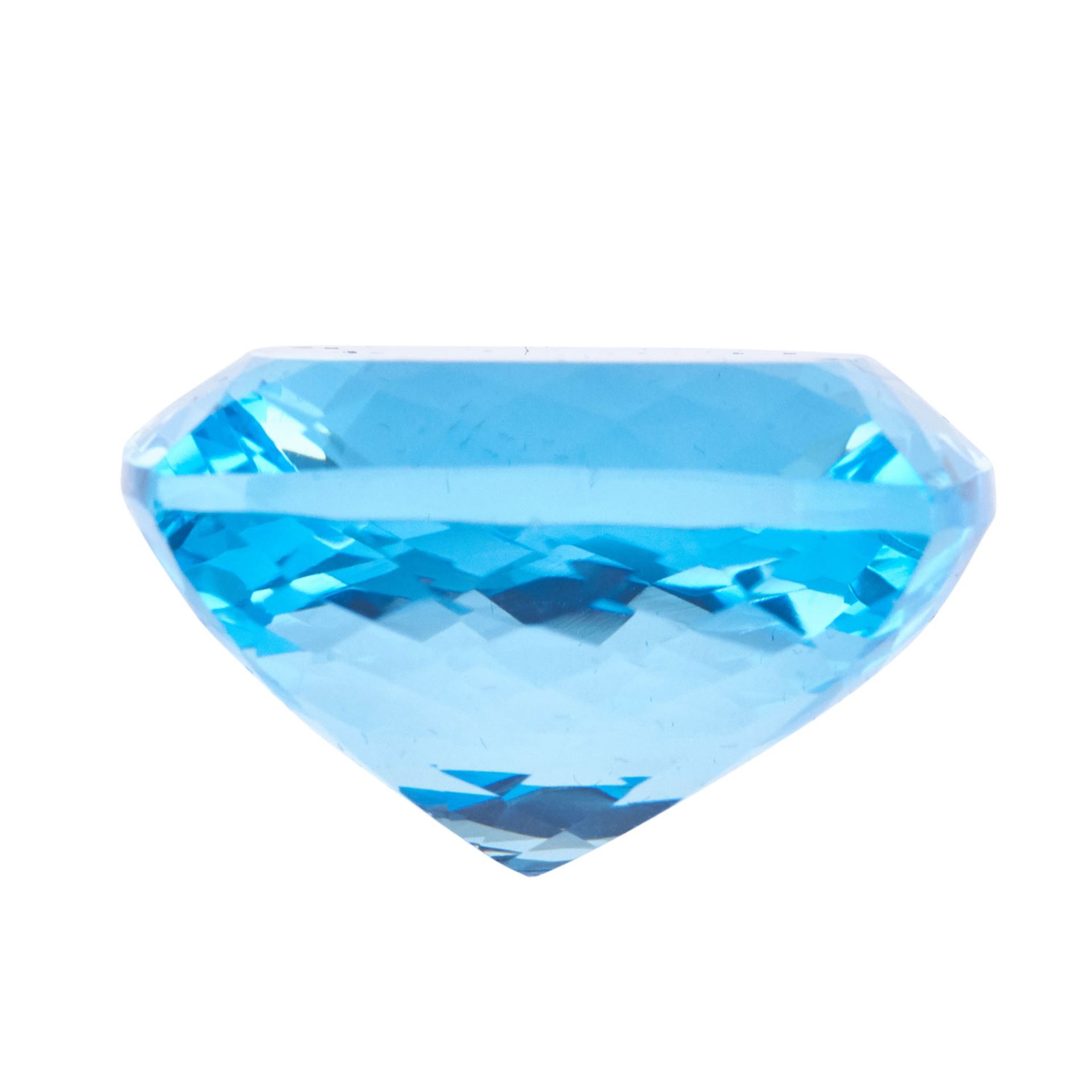 Blautopas, ca.76,9 ct.behandelt, Kissen, augenrein. - Image 3 of 4