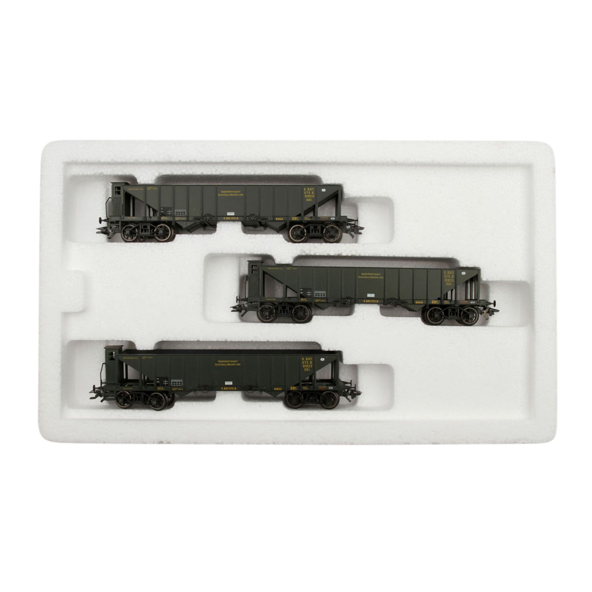 MÄRKLIN Konvolut von drei Wagensets, Spur H0,bestehend aus 4514, 46801 u. 48270. Im - Image 4 of 4