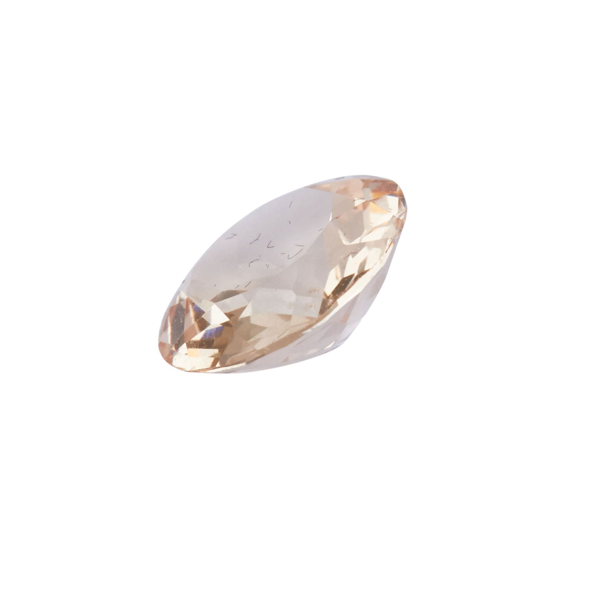 Morganit, 2,09 ct. Zertifikat,champagnerfarben, augenrein. - Image 2 of 4