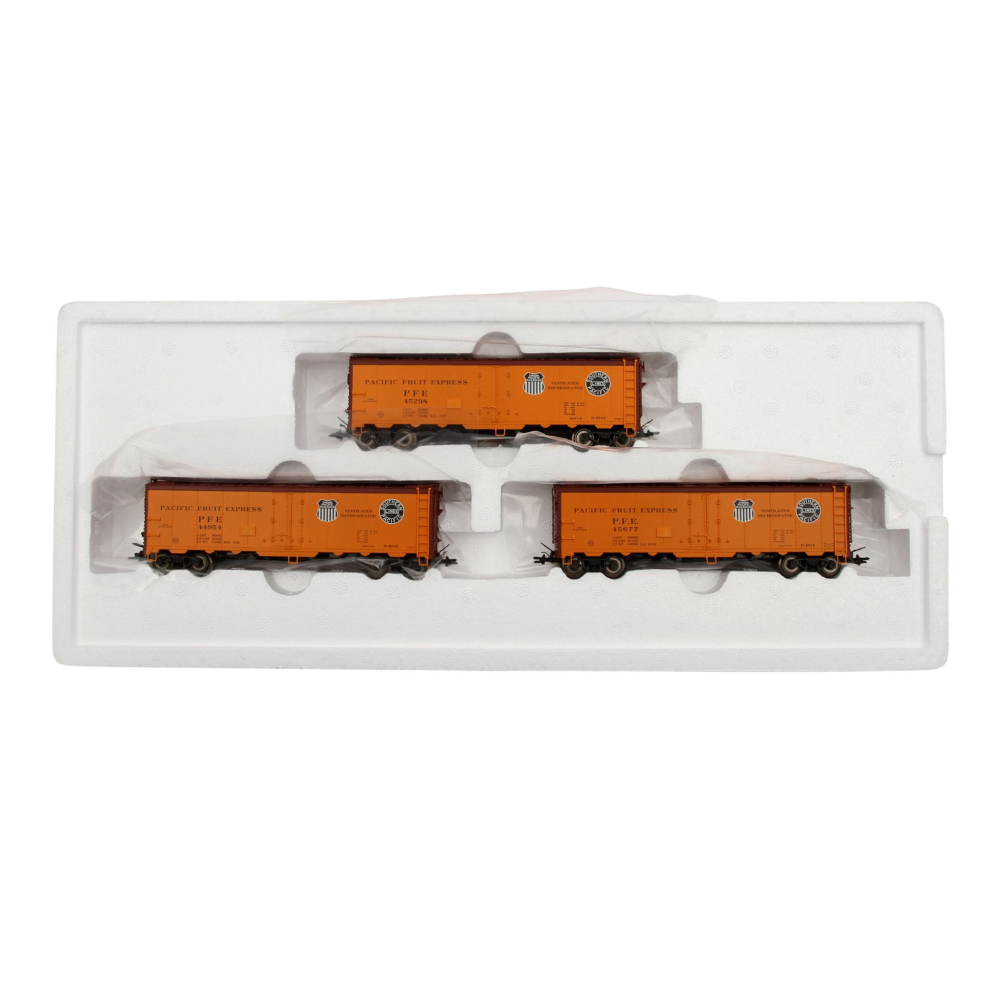 MÄRKLIN Konvolut von drei amerikanischen Wagensets, Spur H0,bestehend aus 45680, 45690 u. 45801. - Image 2 of 4