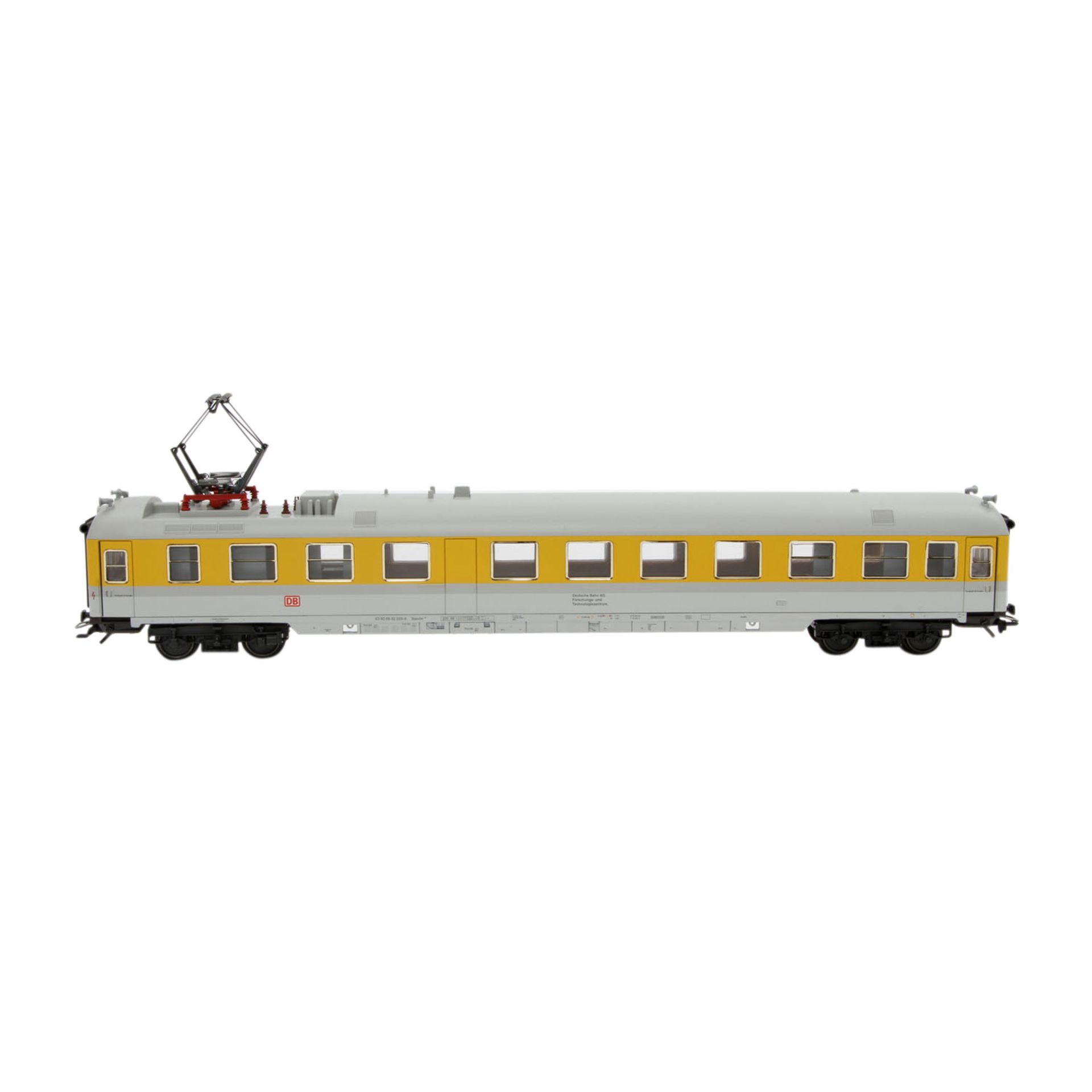 MÄRKLIN Set von drei Messwagen 42996, Spur H0,einmalige Serie, Kunststoff-Gehäuse, hellgrau/gelb, DB - Image 2 of 5