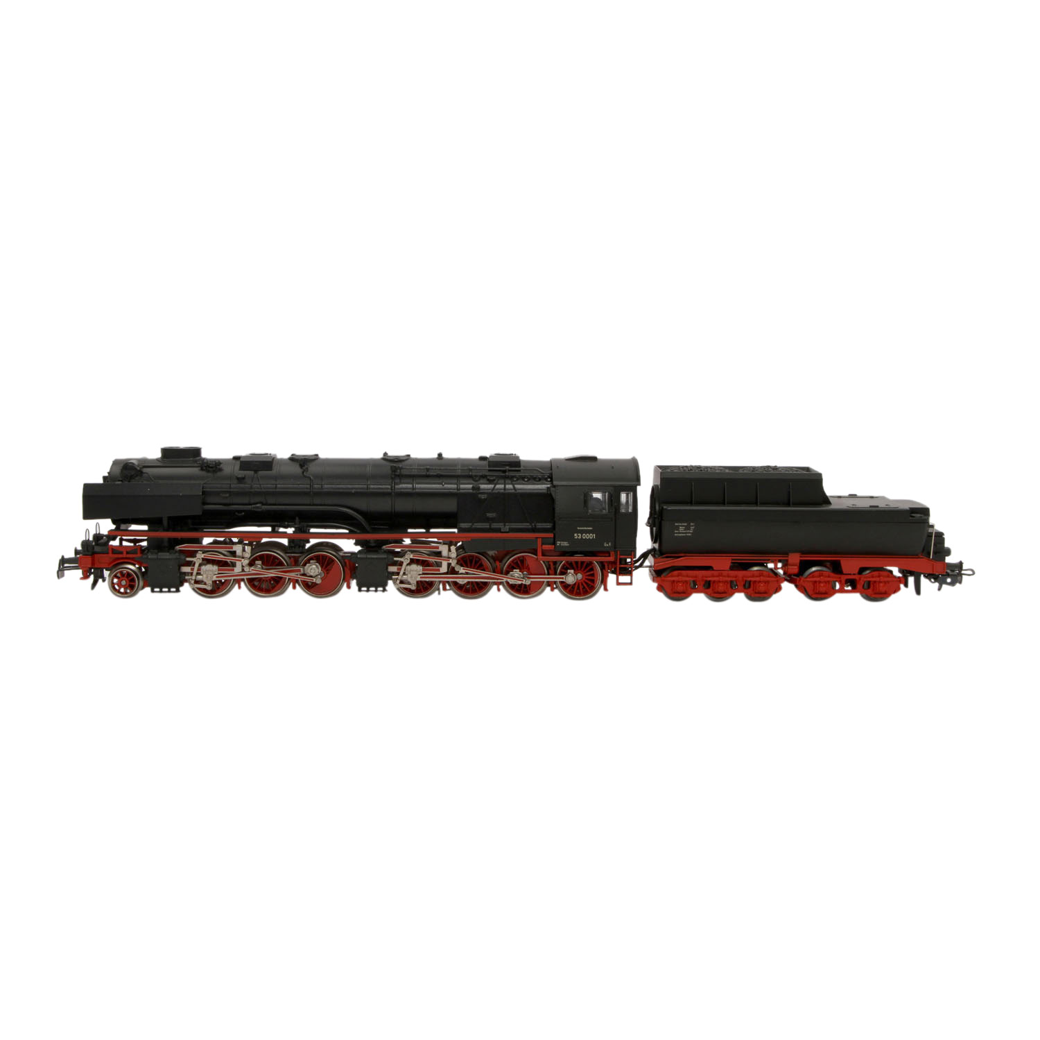 MÄRKLIN Dampflok mit Tender 3102, Spur H0,Kunststoff-Gehäuse m. Guss-Kessel, Mallet, BR 53 der DR, - Image 2 of 5