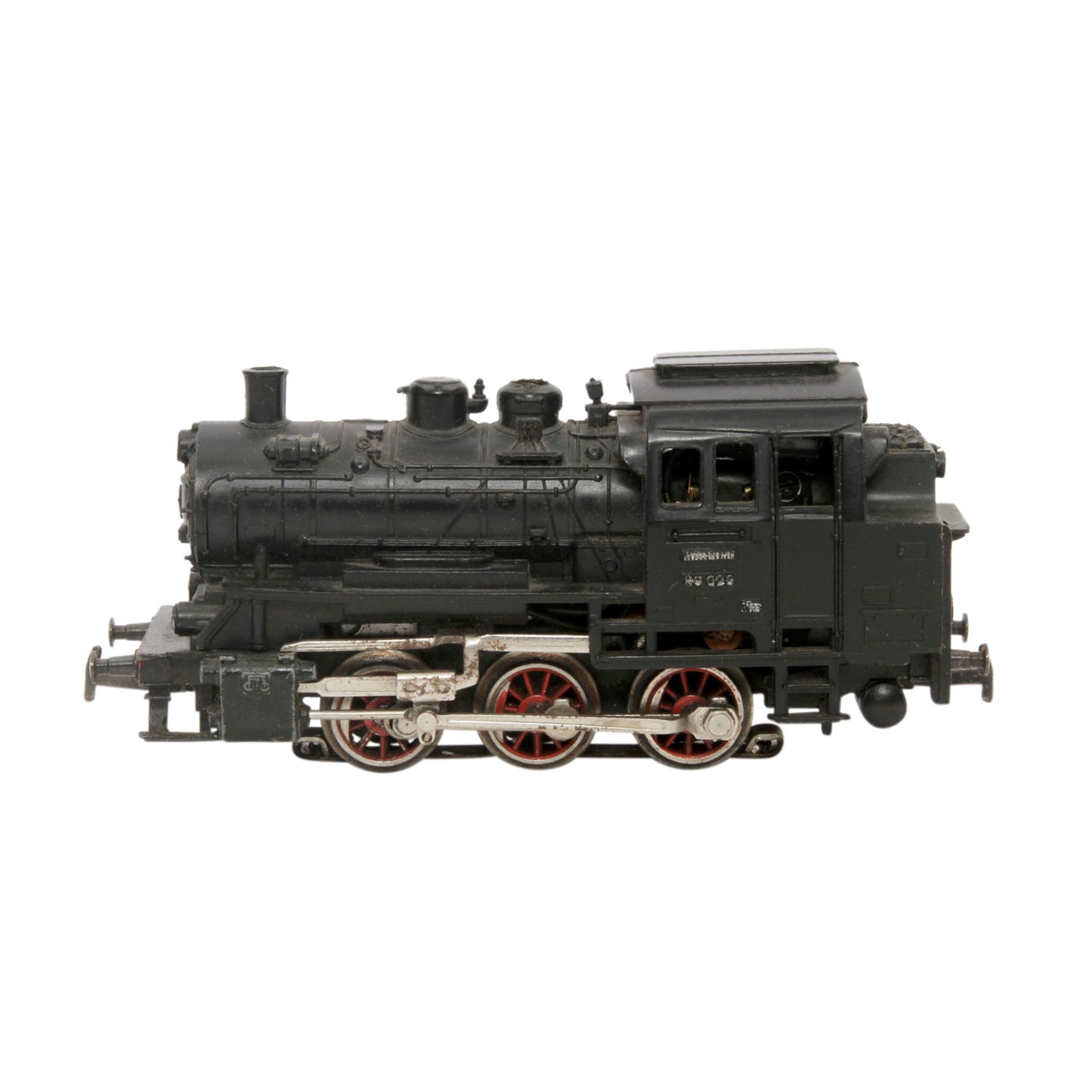 MÄRKLIN Schienenbus mit Beiwagen und Tenderlok, Spur H0,Kunststoff-Gehäuse, bestehend aus 3016 + - Image 4 of 6