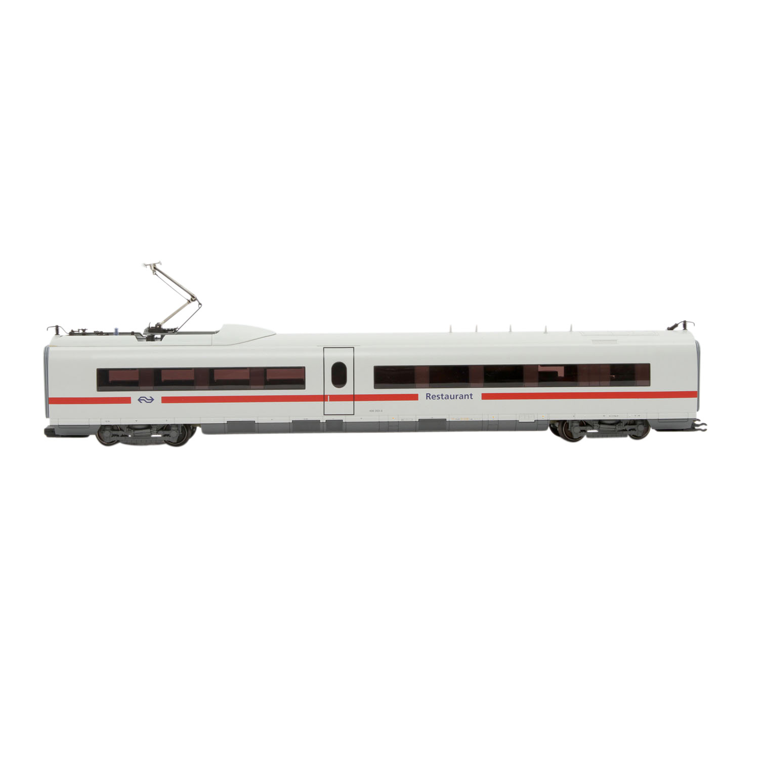 MÄRKLIN ICE 3-Triebwagenzug 37781, digital H0,Kunststoff-Gehäuse, weiß/rot, 5-tlg., bestehend aus - Image 3 of 8