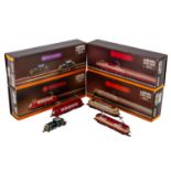 MÄRKLIN MINI-CLUB Konvolut von vier Loks der DB, Spur Z,bestehend aus Diesellok 8804: türkis, BN 260