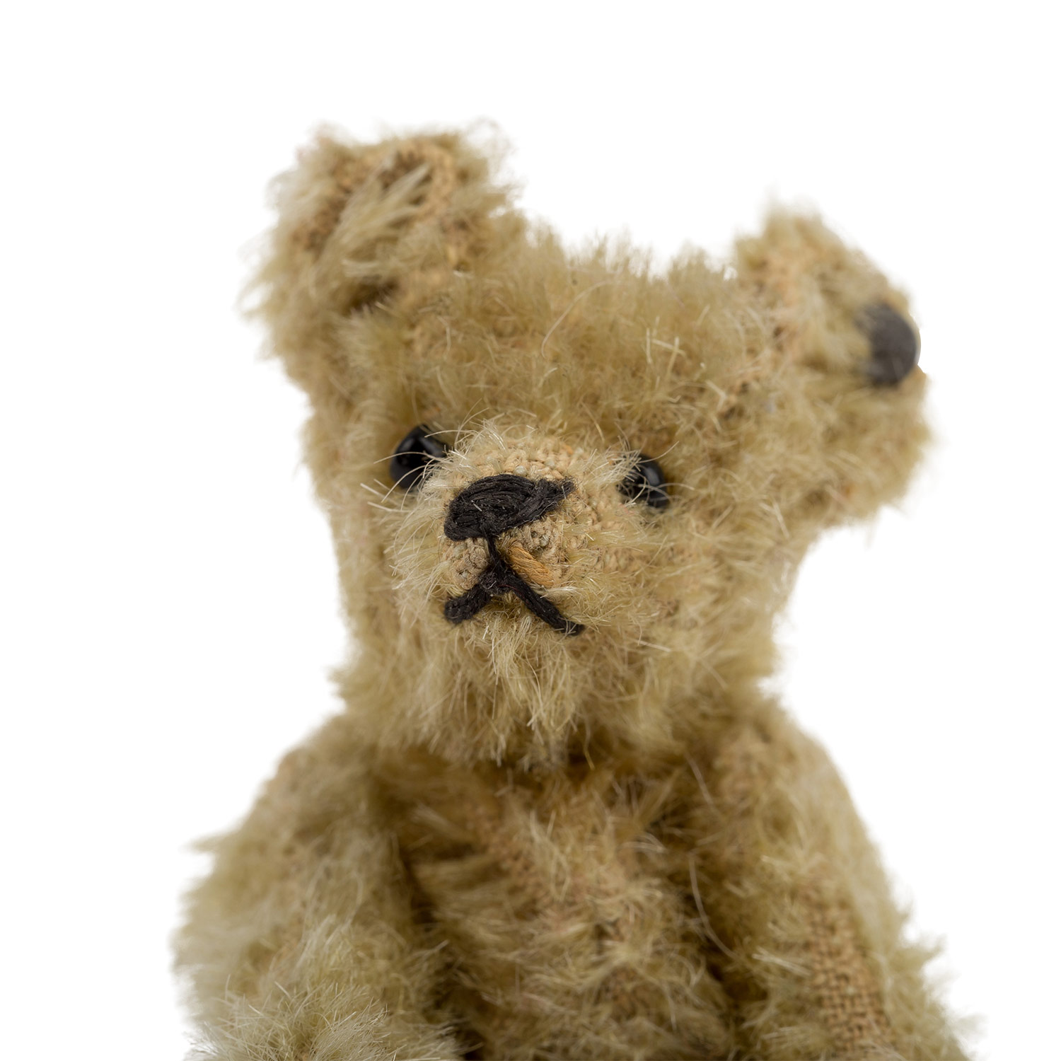 STEIFF Teddybär wohl 5310, 1936-1943,Knopf m. verkürztem Bogen beim zweiten "f" v. Steiff, Mohair, - Image 4 of 5