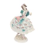 MEISSEN "ESTRELLA", Figur aus dem Russischen Ballett, 20. Jh.Modell von Paul Scheurich 1912,