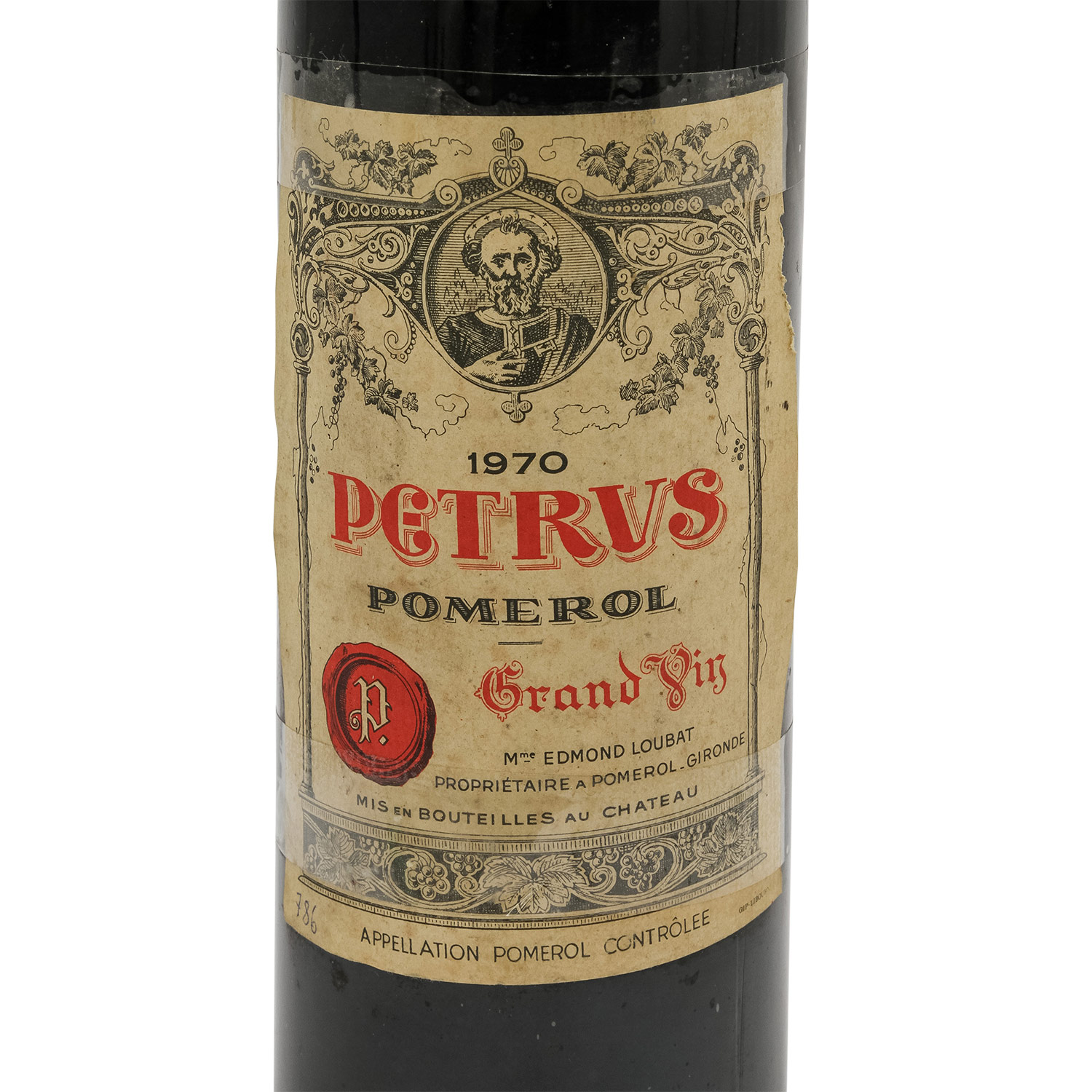 PETRUS, Pomerol, 1970Bordeaux, Frankreich, Rebsorte: Merlot, 13-15% Vol., 750 ml, Füllstand in der - Image 8 of 8