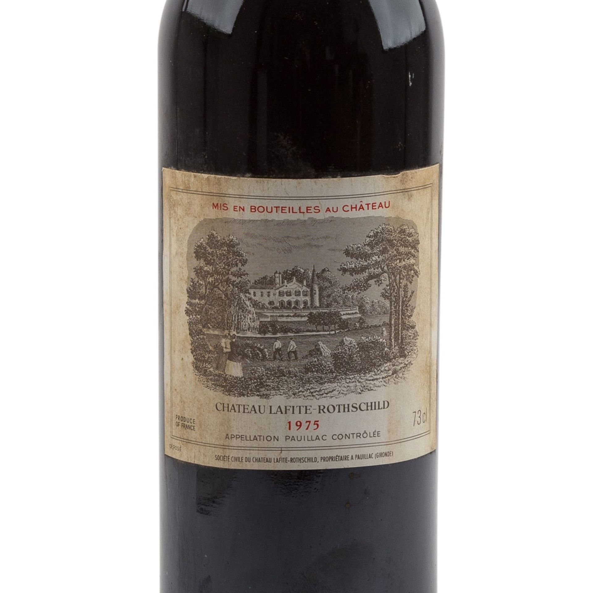 CHÂTEAU LAFITE ROTHSCHILD, Pauillac, 1975Bordeaux, Frankreich, Rebsorte: Bordeaux, 12-13% Vol., - Image 2 of 7