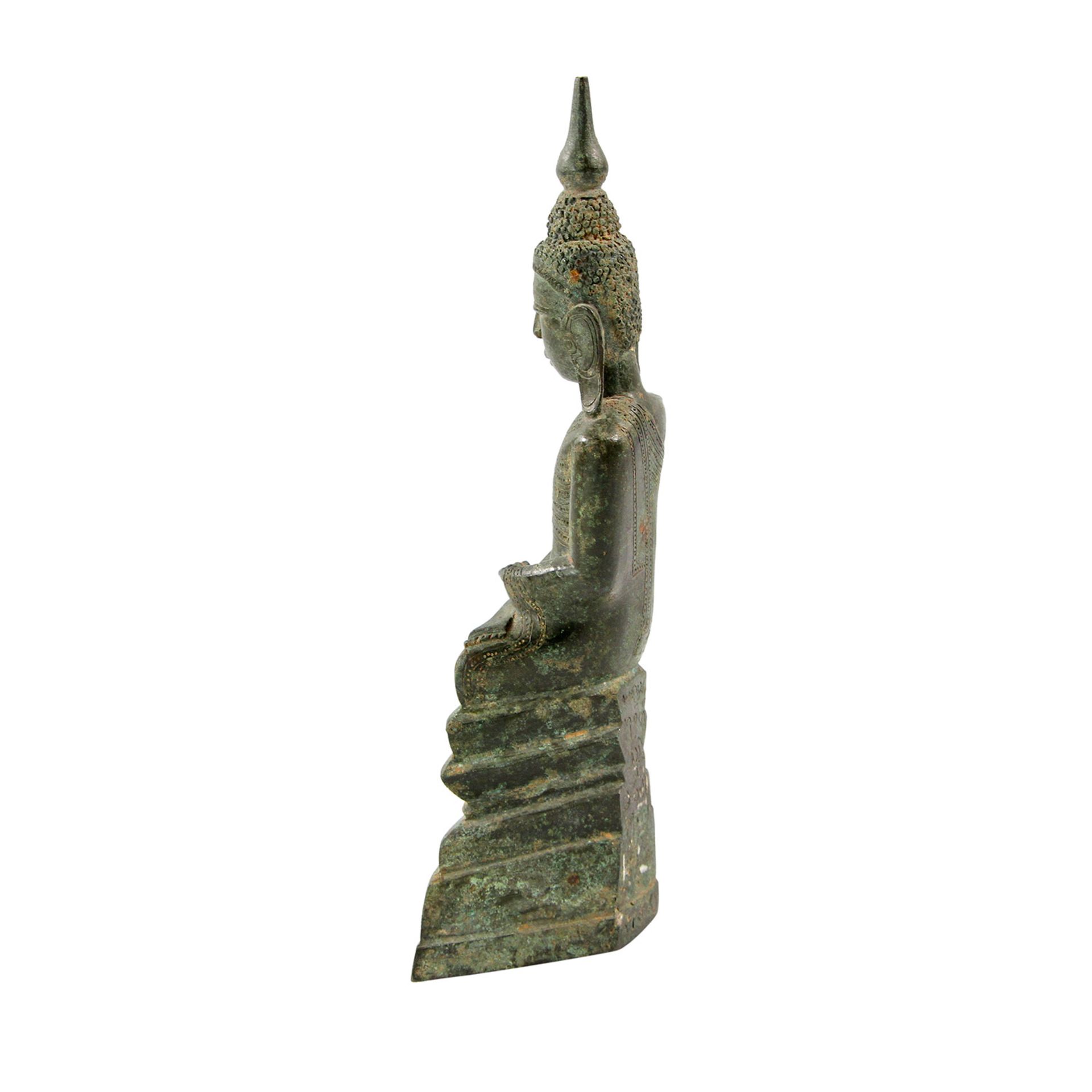 Bronze des Buddha Shakyamuni. THAILAND, wohl 19. Jh.H 22,5 cm. - Image 3 of 7