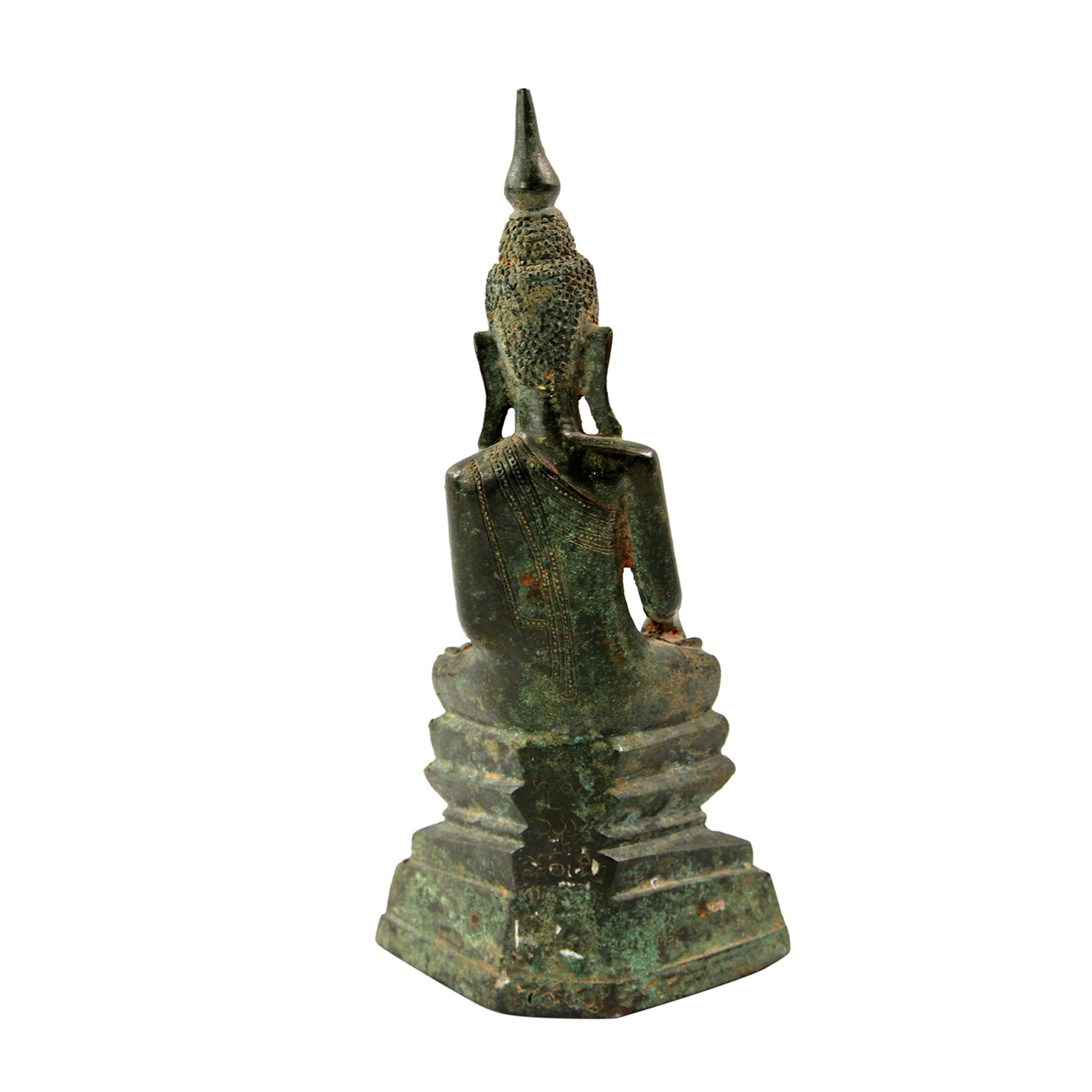 Bronze des Buddha Shakyamuni. THAILAND, wohl 19. Jh.H 22,5 cm. - Image 4 of 7