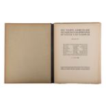 DIE VIERTE JAHRESGABE DES KREISES GRAPHISCHER KÜNSTLER UND SAMMLER, 1924,Mappe mit 7 (von 8)