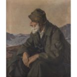 BERTLE, HANS (Schruns/Österreich 1880-1943 ebenda), "Alter Grenzwächter über Montafon",