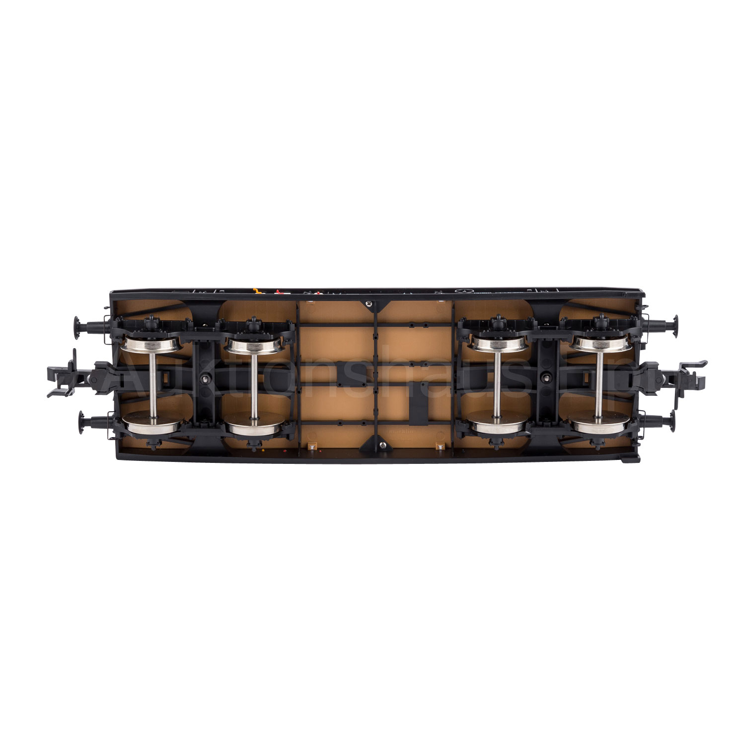 MÄRKLIN Konvolut von zwei Schwertransportwagen 5417/5418, Spur 1,Flachwg., 1x m. Pistenraupe, 1x - Image 5 of 5