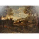 WILSON, RICHARD, ATTR./UMKREIS (R.W.: Penegoes 1714-1782 Llanberis/Wales), "Landschaft mit