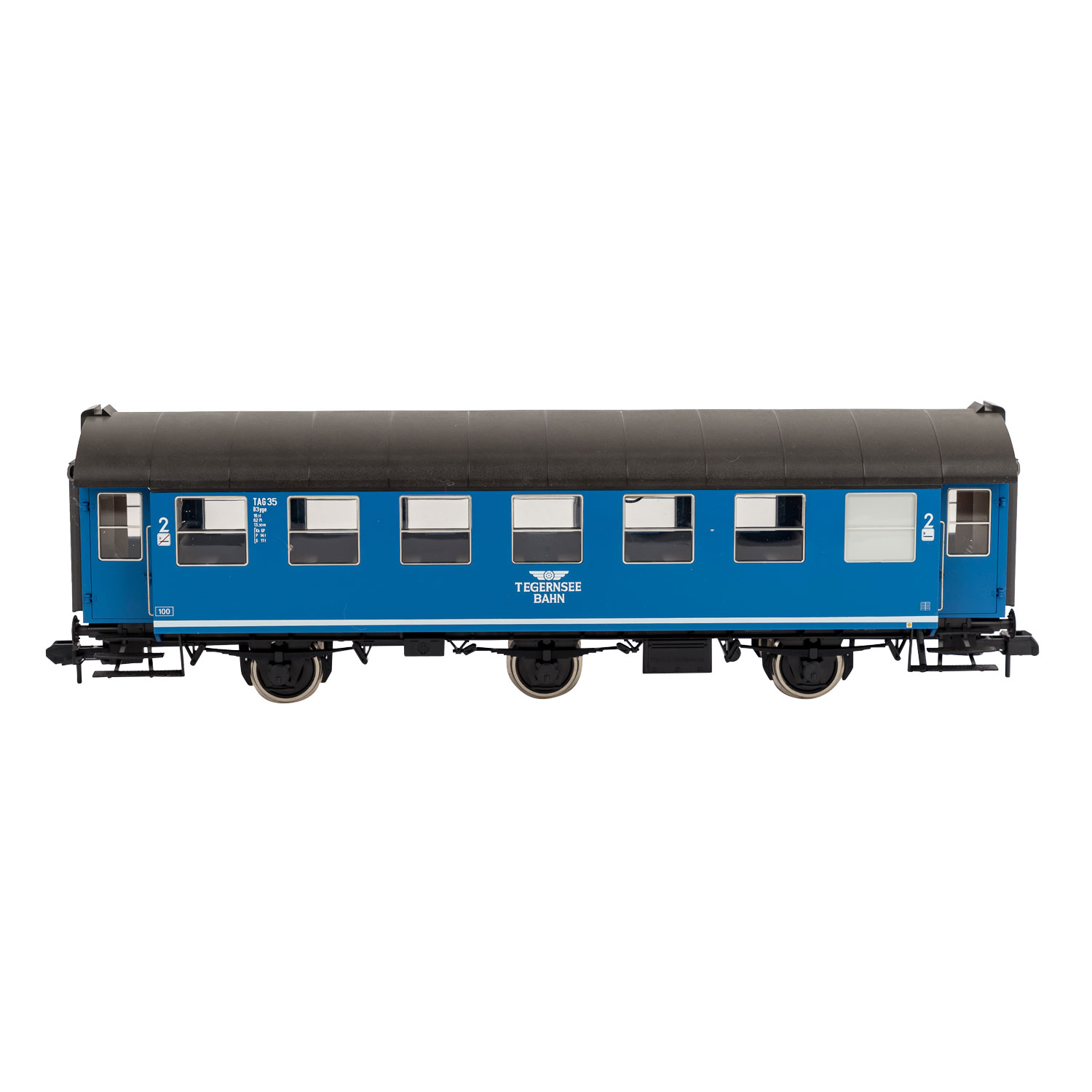 MÄRKLIN Personenwagen-Set "Tegernsee-Bahn" 5409, Spur 1,blau, 2 Personenwg., 2.Kl., - Image 4 of 5