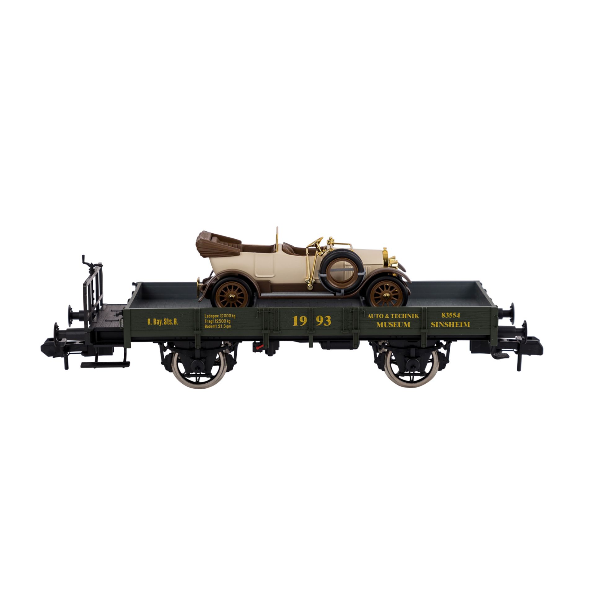 MÄRKLIN Konvolut von drei Museumswagen, Spur 1,bestehend aus 2x 80013 (1993) u. 85854 (1996). Im - Bild 6 aus 6