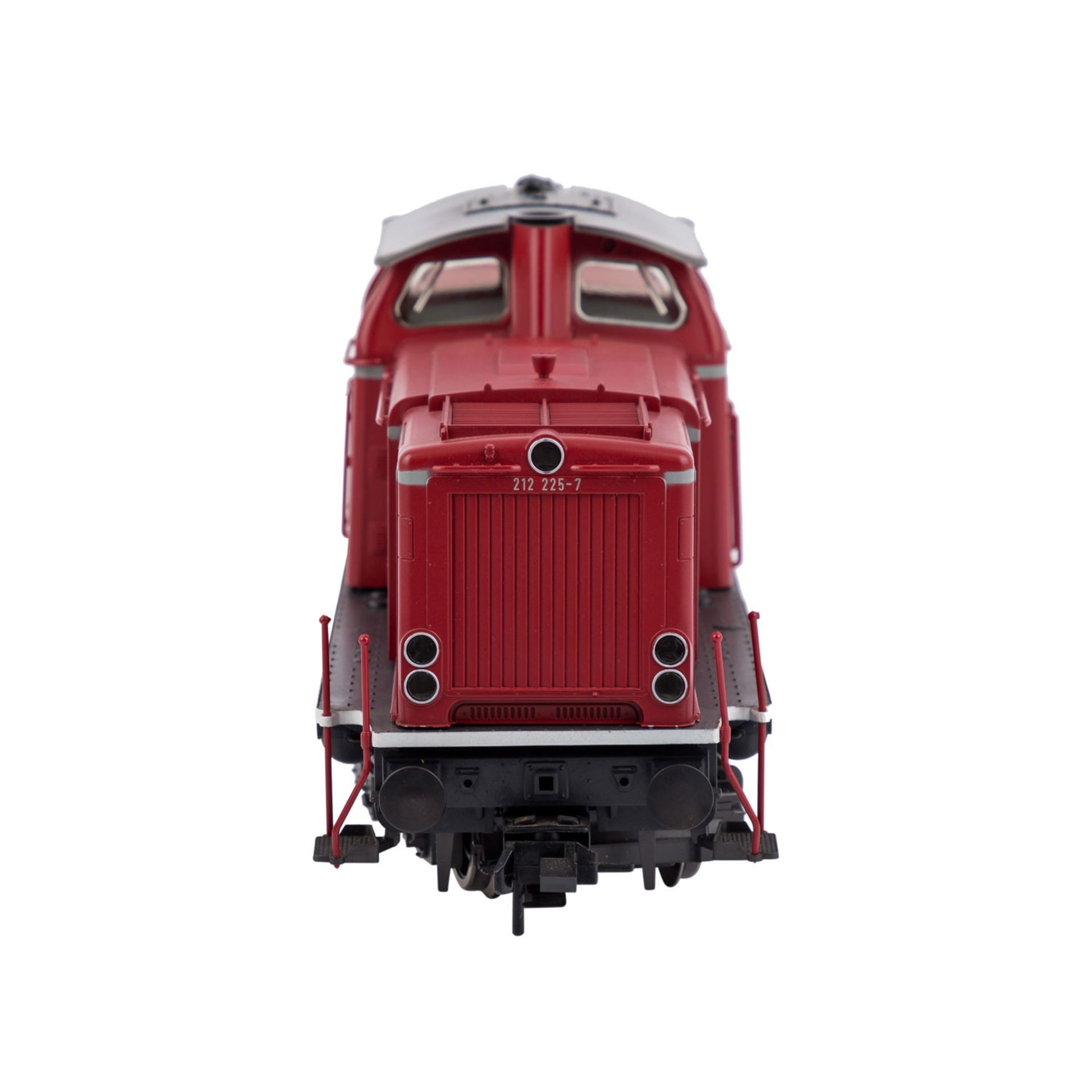 MÄRKLIN Diesellok 5772, Spur 1,rot, BR 212 der DB, BN 212 225-7. Im Originalkarton (l. - Bild 4 aus 6