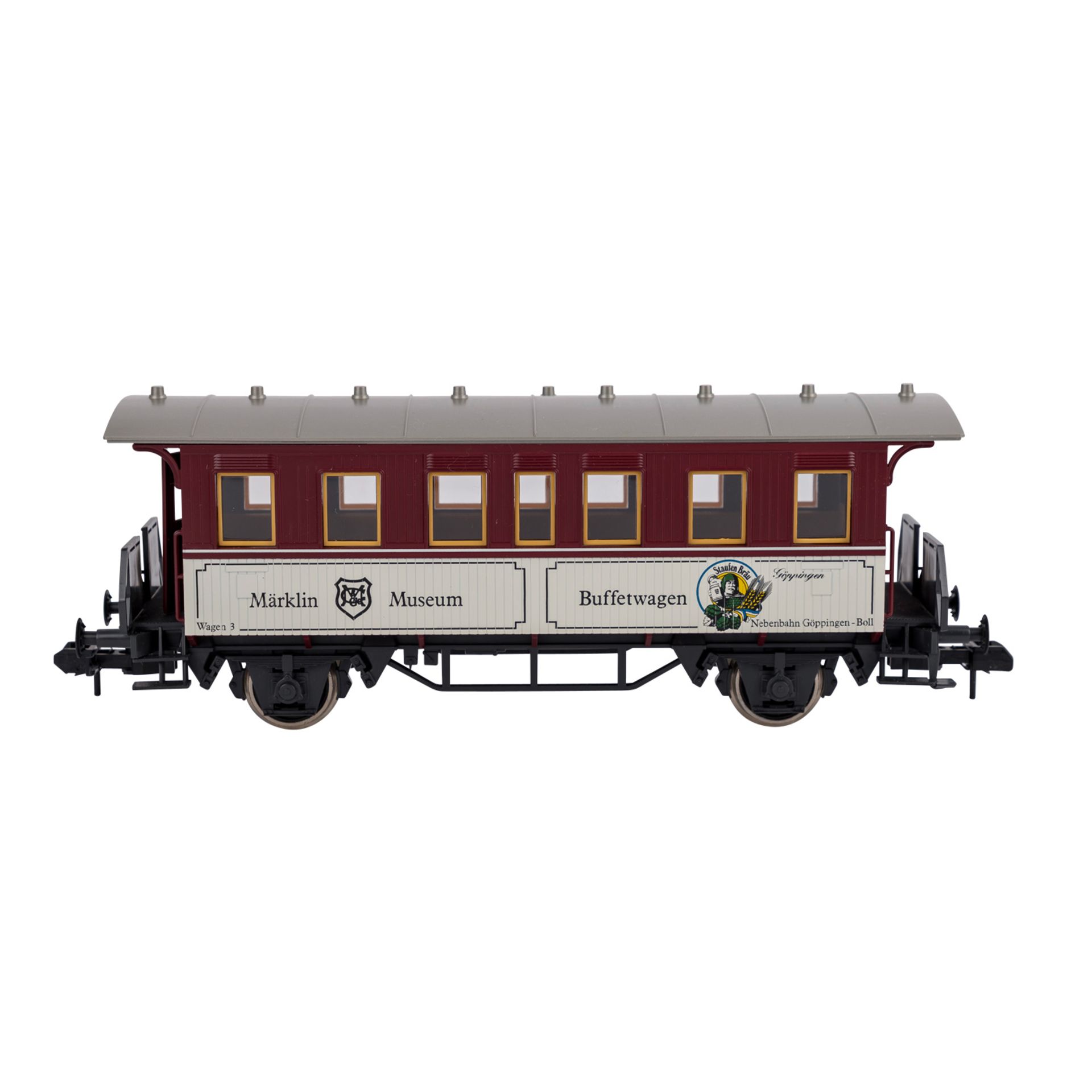 MÄRKLIN Konvolut von fünf Museumswagen, Spur 1,bestehend aus 85801 (1989), 85802 (1988), 85803 ( - Bild 2 aus 6