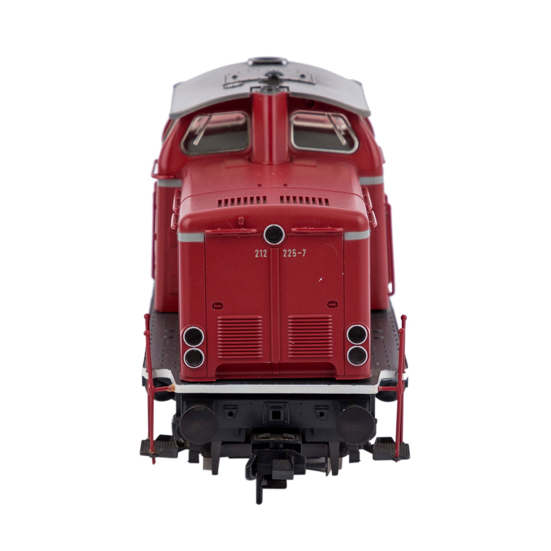 MÄRKLIN Diesellok 5772, Spur 1,rot, BR 212 der DB, BN 212 225-7. Im Originalkarton (l. - Bild 3 aus 6