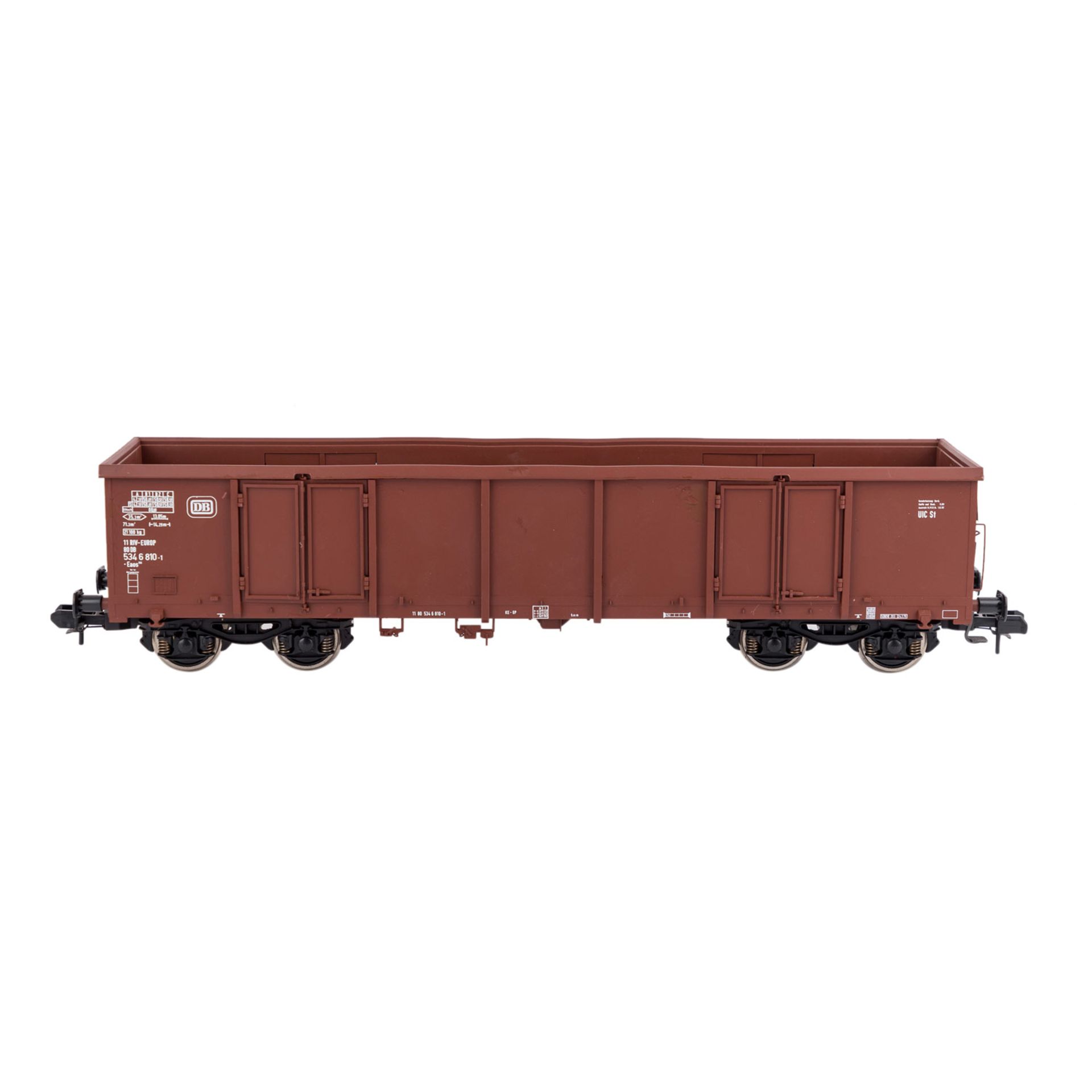 MÄRKLIN Konvolut von vier Güterwagen, Spur 1,bestehend aus 5829 Schotterwg., 5866 Shell-Kesselwg., - Bild 5 aus 6
