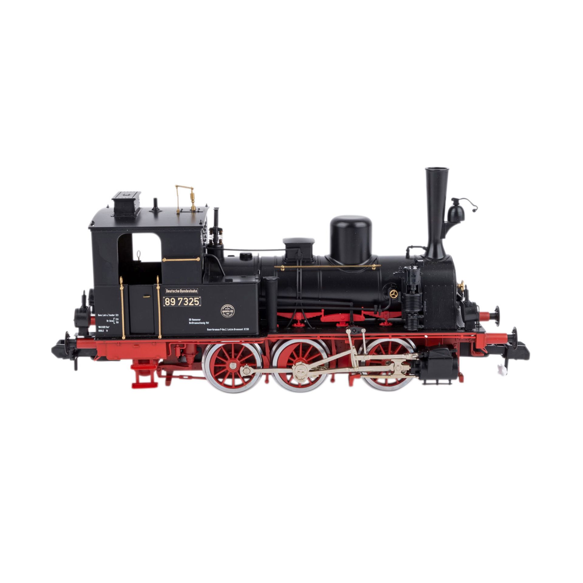 MÄRKLIN Tenderlok 5509, Spur 1,Metall, schwarz, BR 89 der DB, BN 89 7325. Im Originalkarton (l. - Bild 2 aus 5