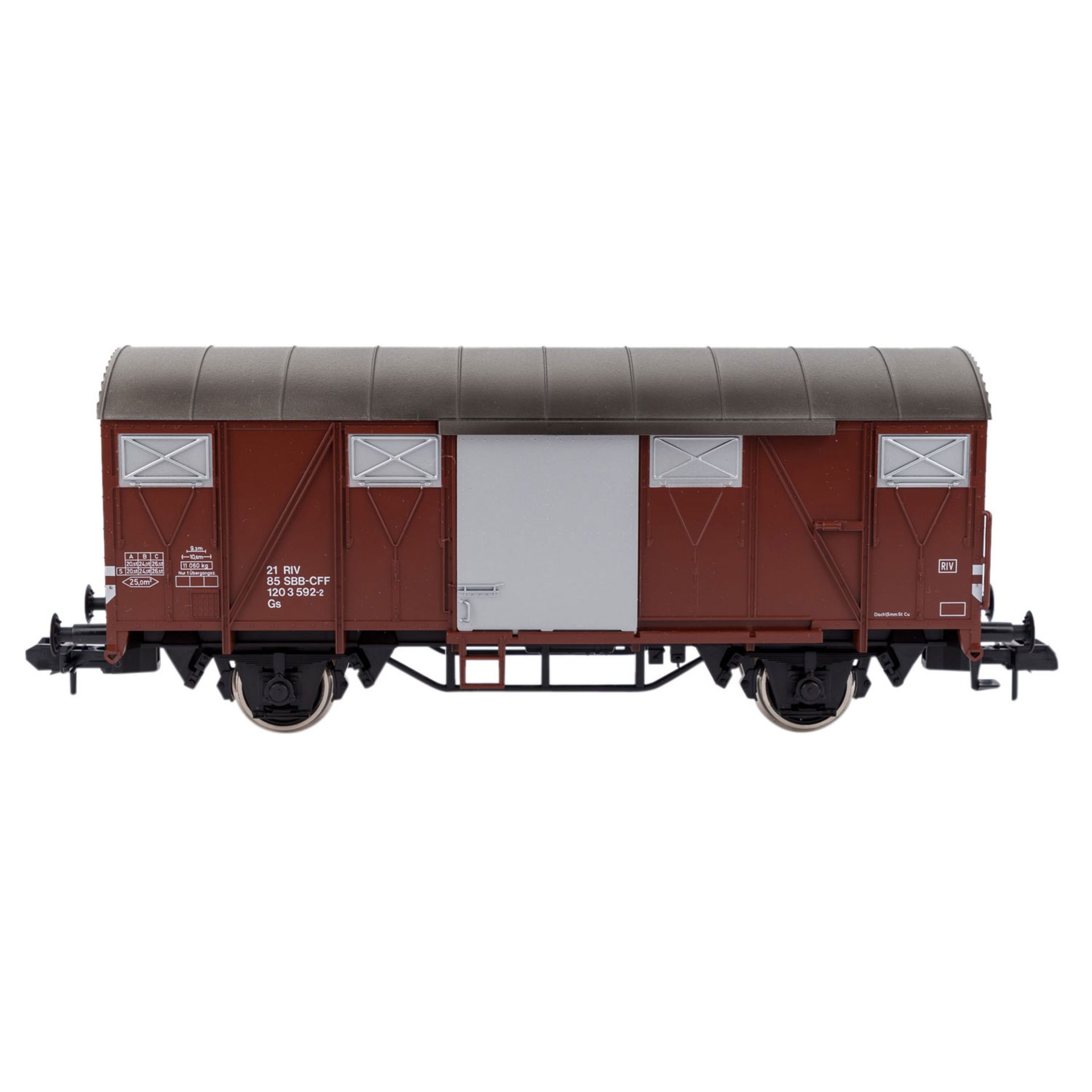 MÄRKLIN Konvolut von zwei Güterwagen, Spur 1,bestehend aus 58263 ged. Güterwg. u. 58352 - Bild 2 aus 5