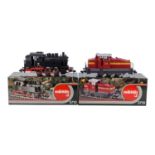 MÄRKLIN Tenderlok 5710 und Diesellok 5719, Spur 1,5710: schwarz/rot, BR 80 der DB, BN 80 031;