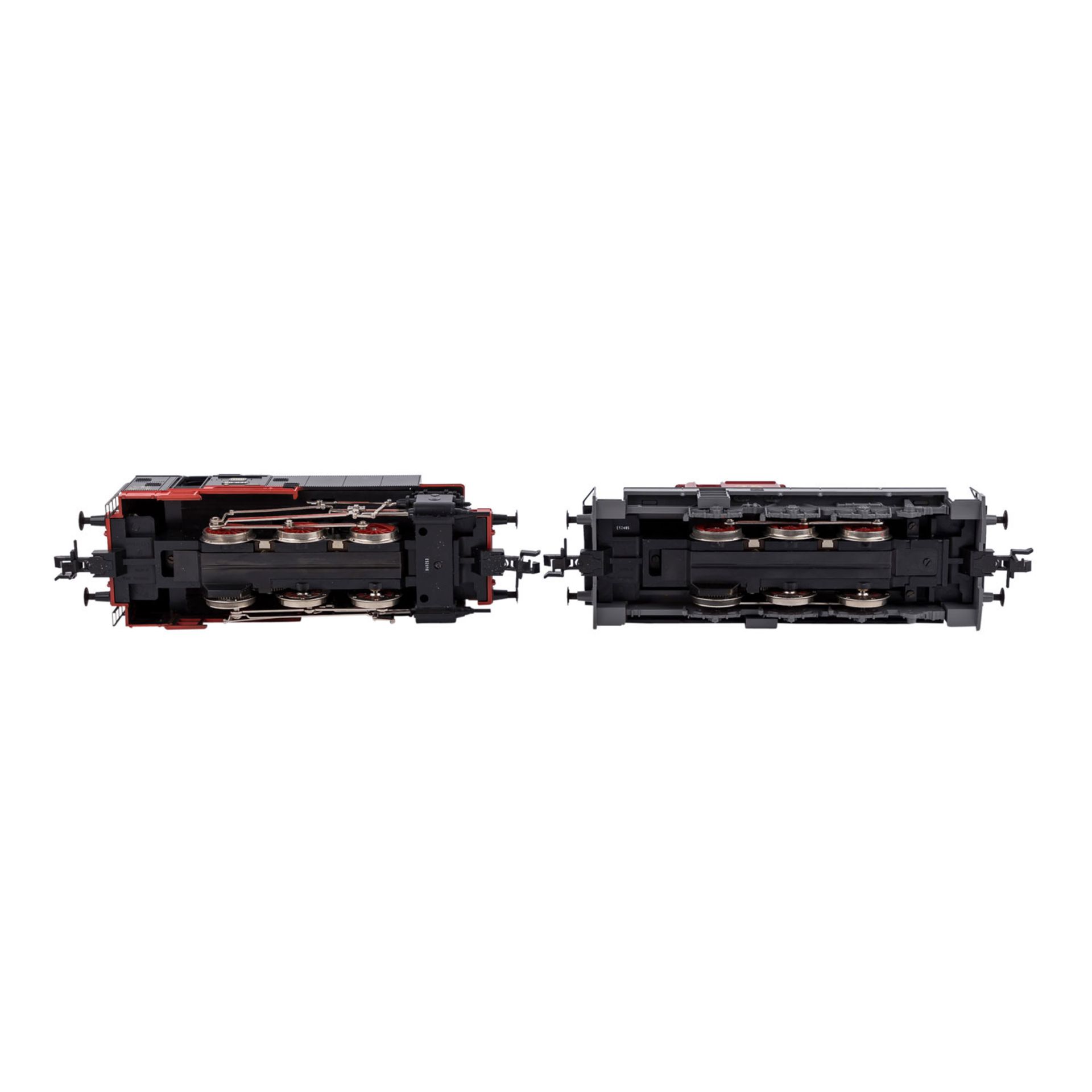 MÄRKLIN Tenderlok 5710 und Diesellok 5719, Spur 1,5710: schwarz/rot, BR 80 der DB, BN 80 031; - Bild 6 aus 6