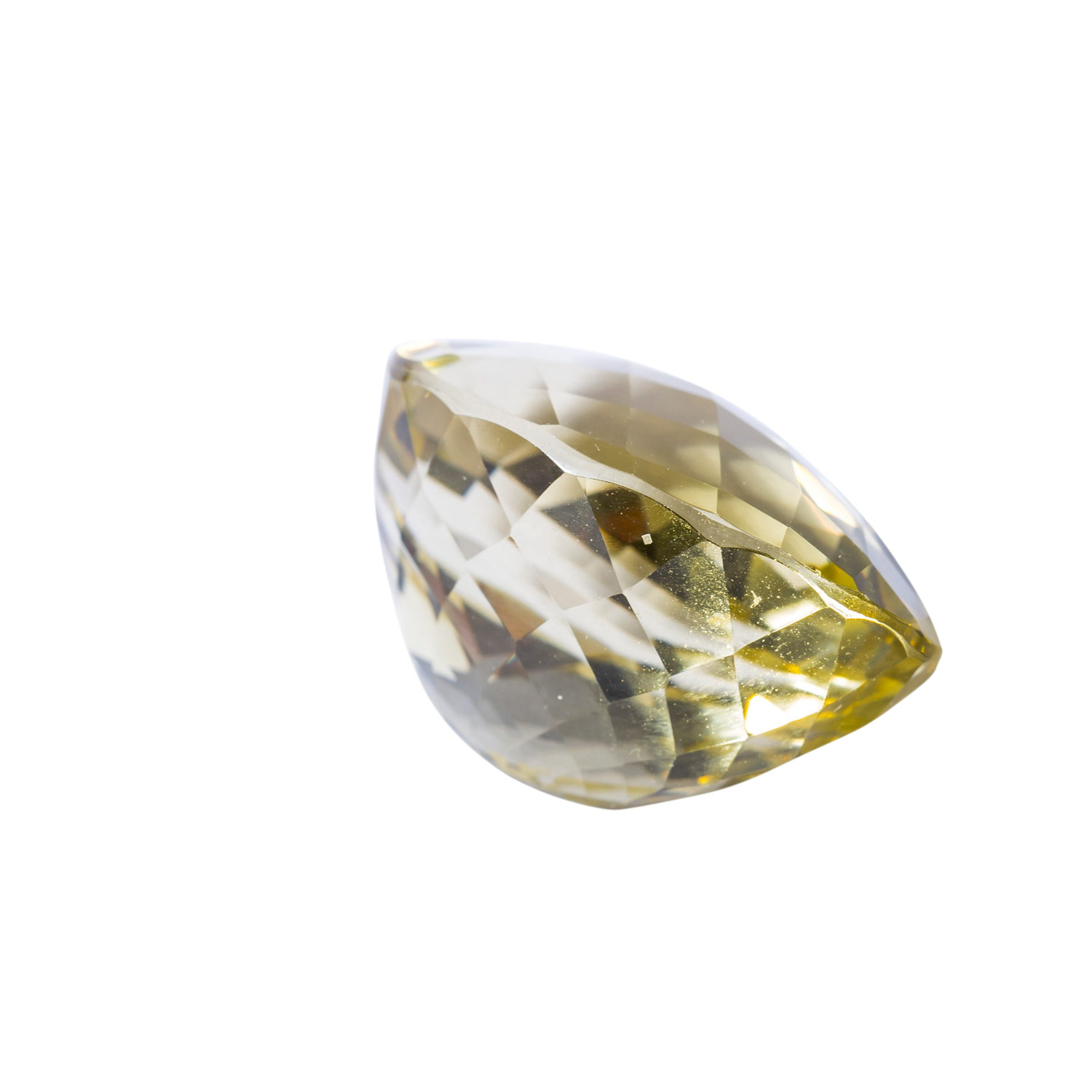 Lemon Citrin, 37,6 ct.,25 x 20 x 20 mm, oval facetiert.Lemon Citrin, 37.6 ct. - Image 2 of 3