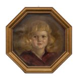 AICH, RICHARD (Geislingen 1886-1975), "Portrait eines blonden Kindes",li. signiert u. datiert '