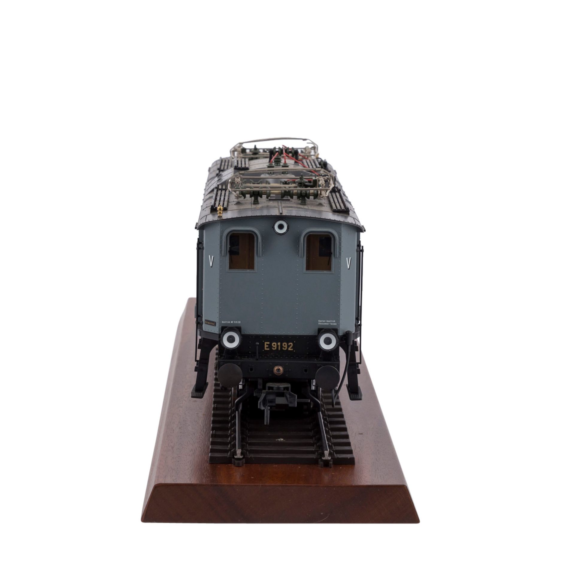 MÄRKLIN E-Lok 5718, Spur 1,graues Metallgehäuse, BR E 91 der DRG, BN E 9192, auf - Bild 5 aus 5